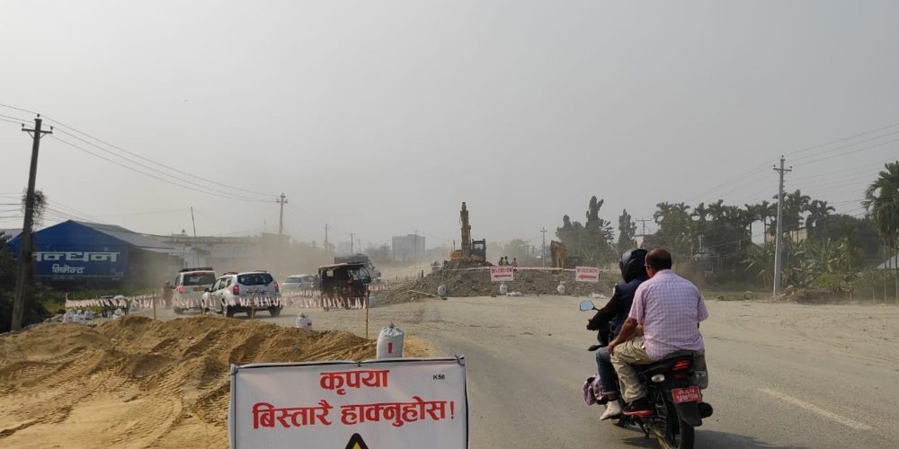 प्रधानमन्त्री ओलीले शिलान्यास गरेको एसियाली राजमार...